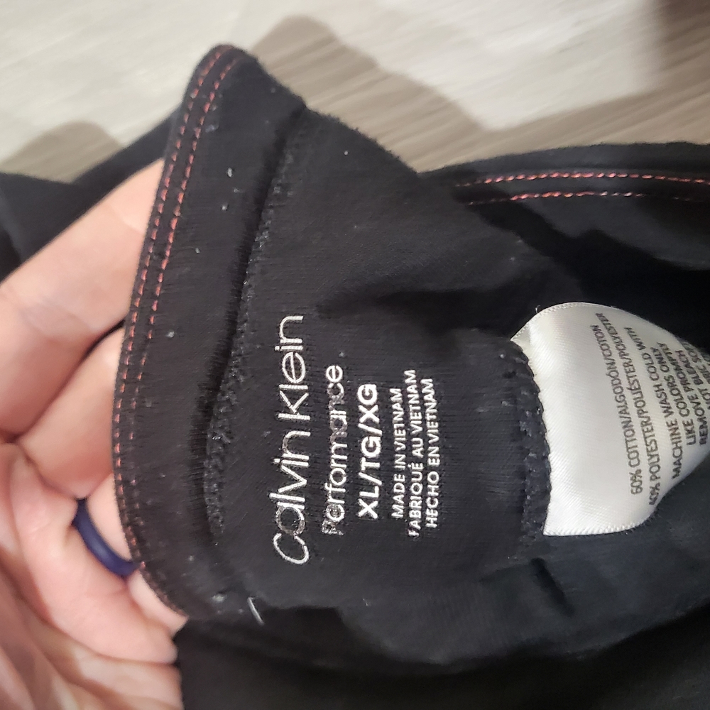 Calvin Klein Black and Gray Joggers for Relaxed Style - Picture 2 of 3
